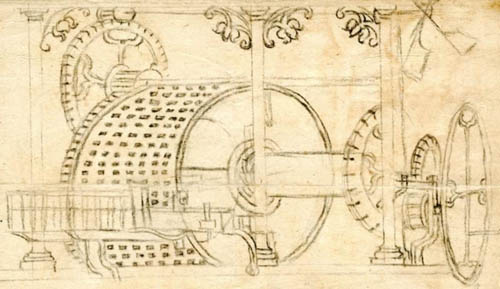 De ontwerptekening (bron: Stadsarchief Lier - www.kempenserfgoed.be)